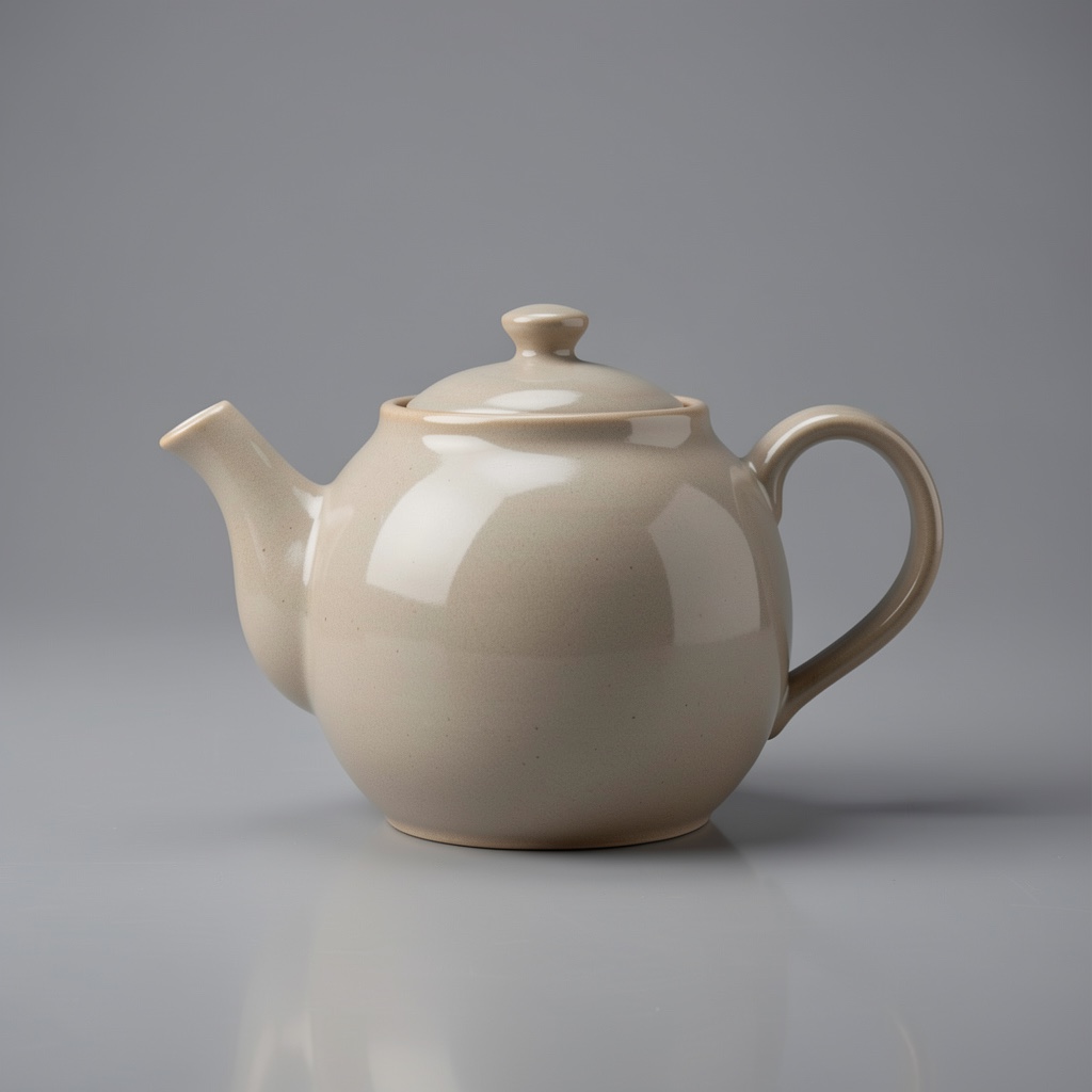ceramic teapot · product shot