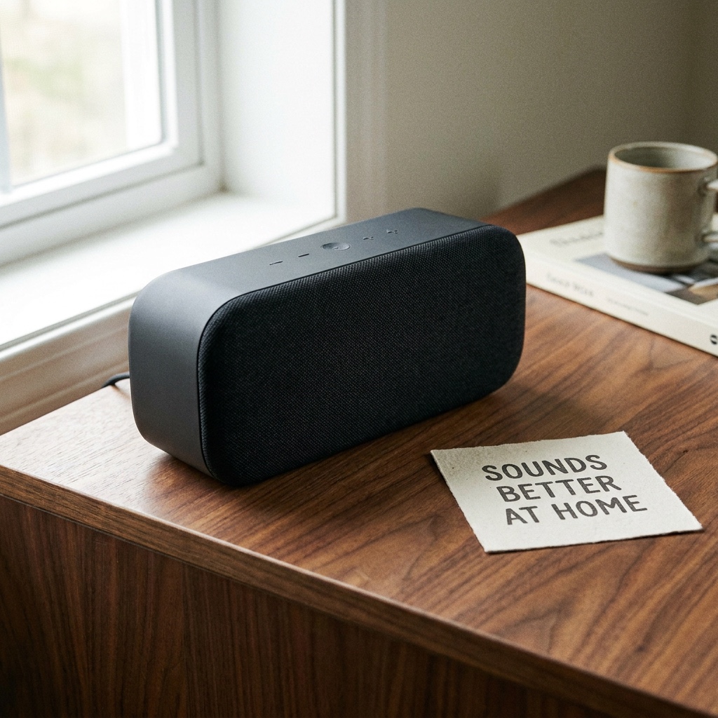 product shot with rendered copy — text drawn by the model