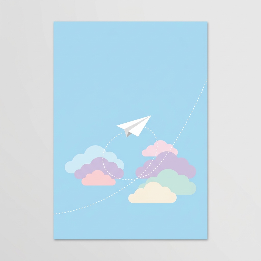 flat-design poster